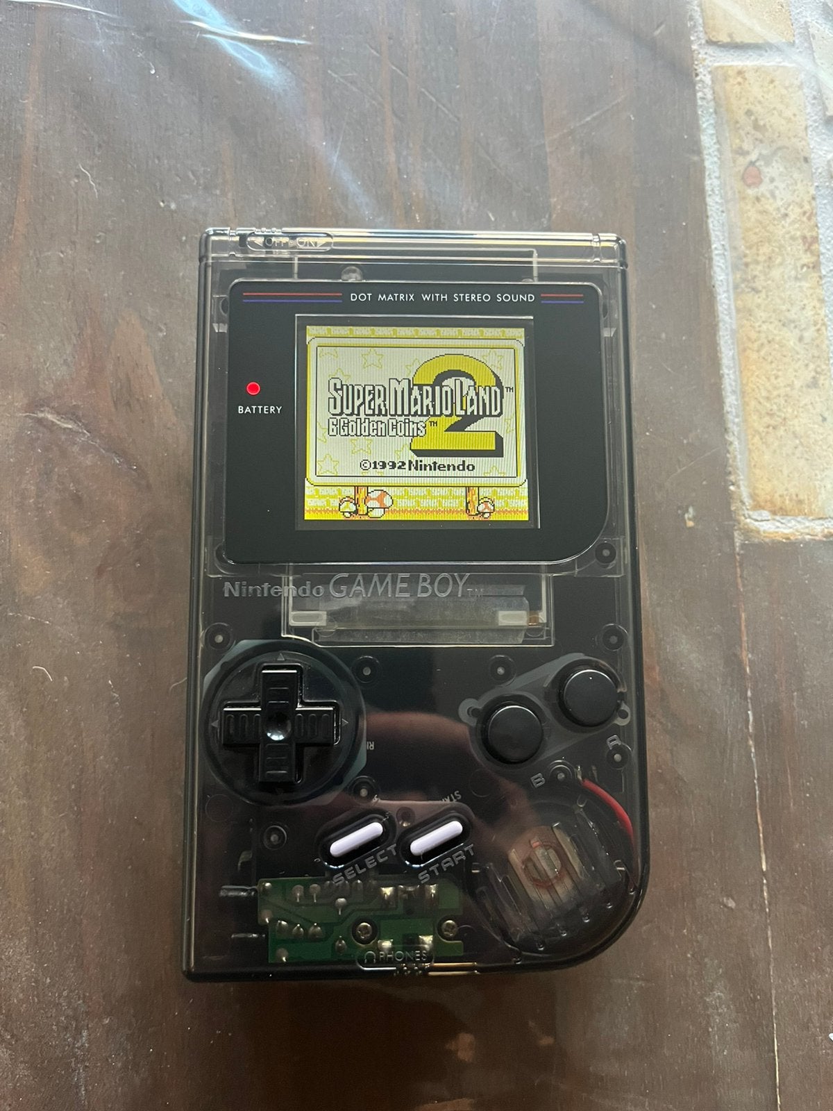 Prachtige Game Boy Classic IPS V5 mod., Spelcomputers en Games, Spelcomputers | Nintendo Game Boy, Ophalen of Verzenden, Zo goed als nieuw