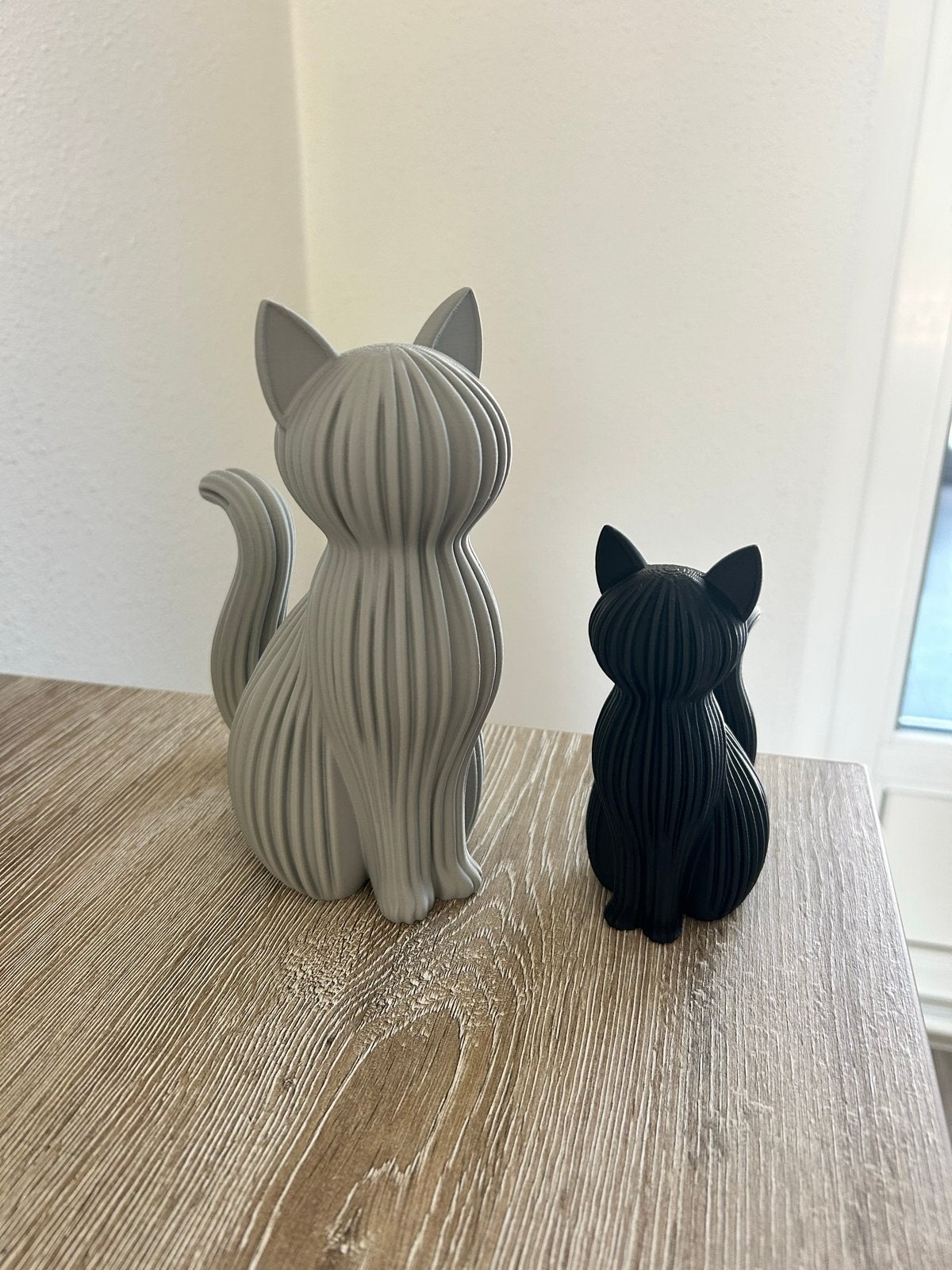 Japandi Kat 3D Print - Groot en Klein (Diverse Kleuren), Huis en Inrichting, Meerkleurig, Nieuw, Kunststof, Ophalen of Verzenden