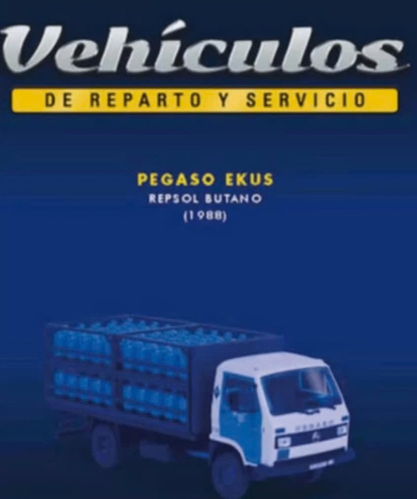 Pegaso Ekus Repsol Butano schaal 1/43 IXO spaanse serie # 1, Verzenden, Nieuw, Bus of Vrachtwagen, Overige merken