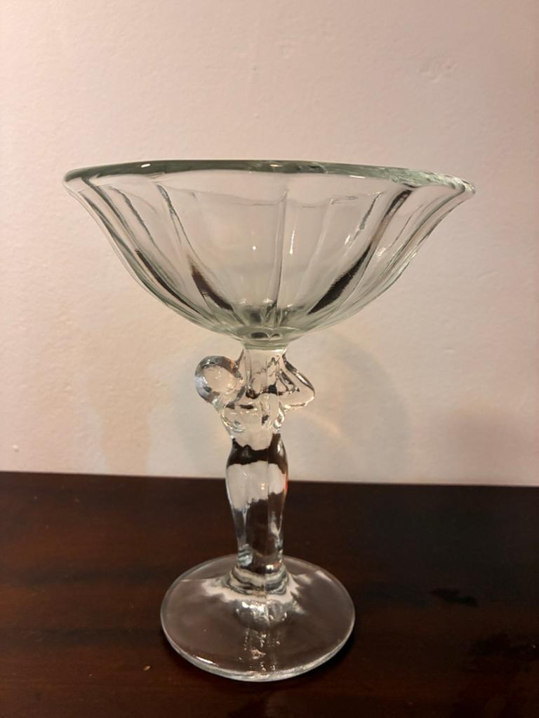 Vintage glazen (2 stuks), Antiek en Kunst, Antiek | Glas en Kristal, Ophalen of Verzenden