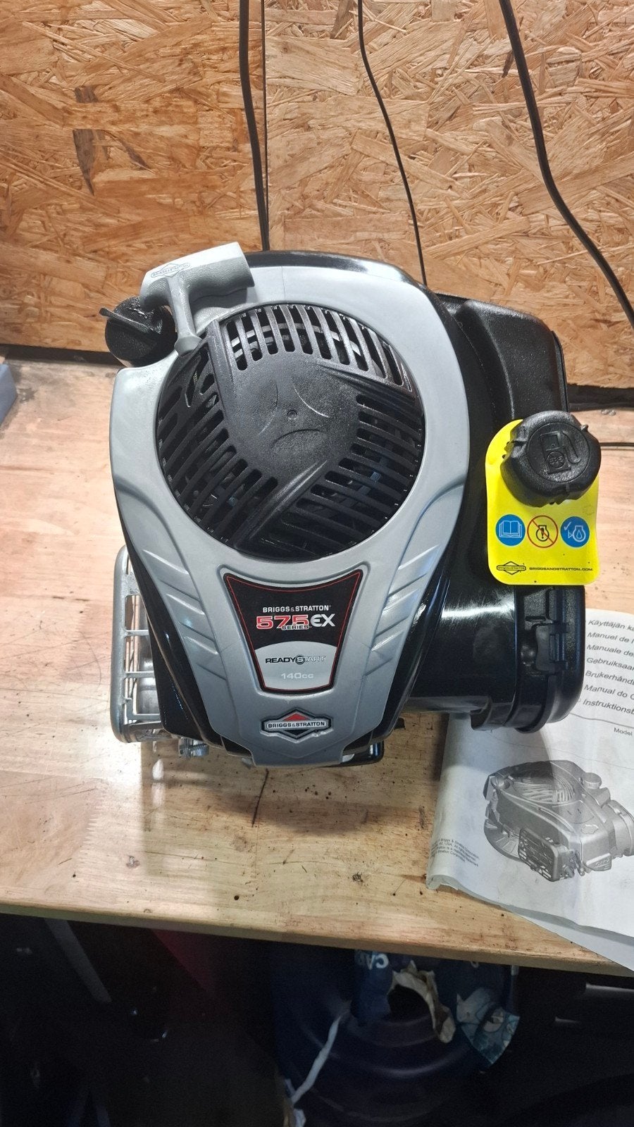 Briggs & Stratton 575EX Benzine Motor Ready Start 22,5x70