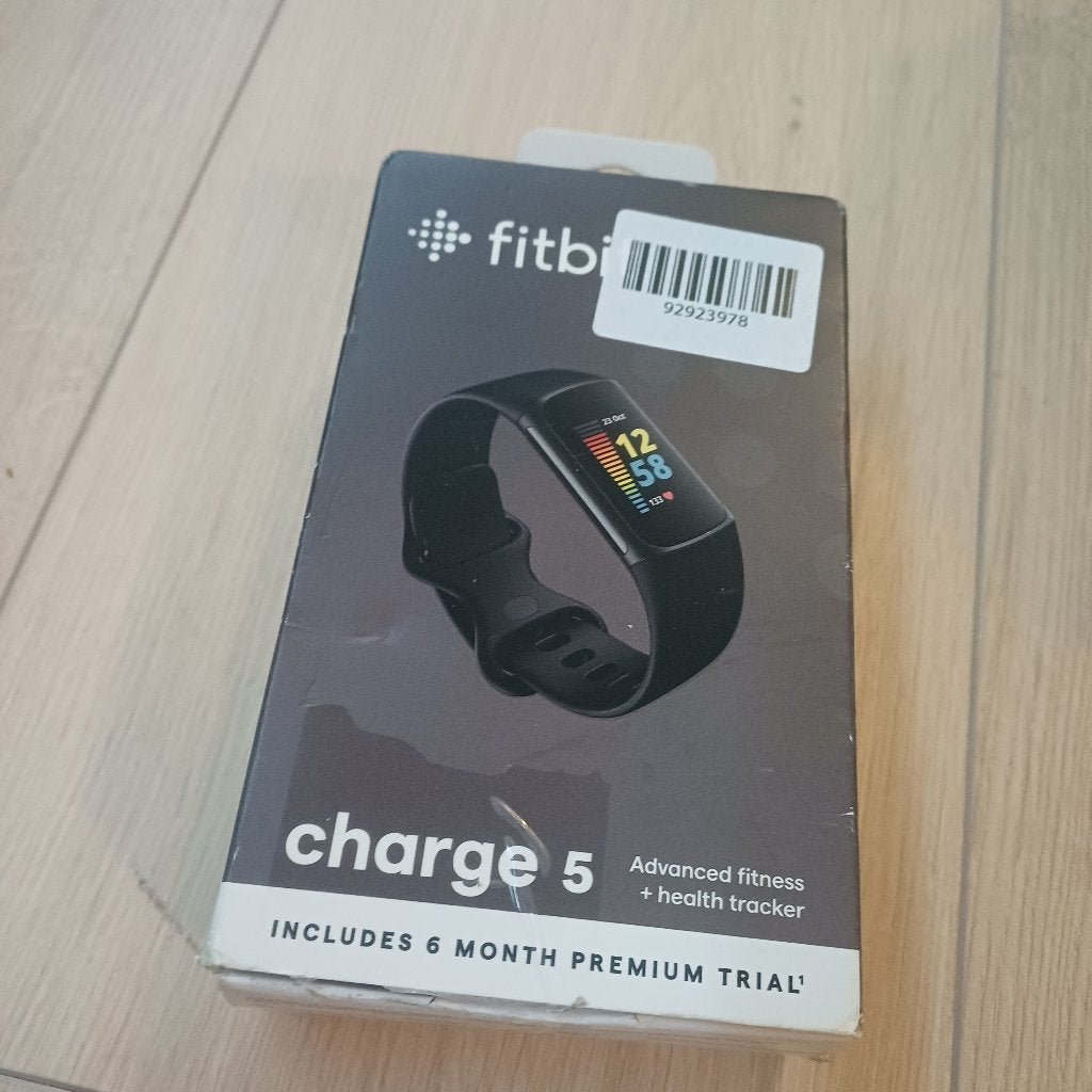 Fitbit Charge 5 Activity Tracker  horloge met stappenteller, Hoogte, Zwart, Ophalen of Verzenden, Zo goed als nieuw