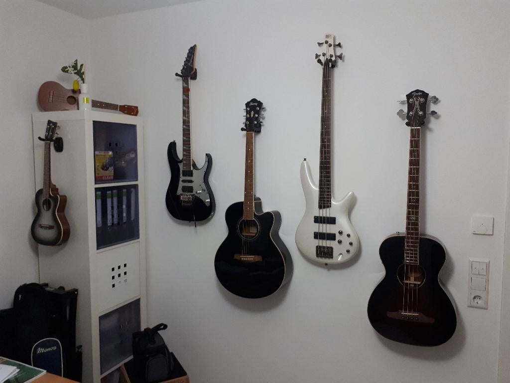 Gitaar muurbeugel - Gitaar standaard - Gitaar wand statief, Ophalen of Verzenden, Nieuw, Instrumentstandaard, Gitaar
