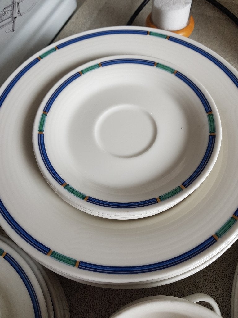 Villeroy en boch Smeraldo / Adriana/ Luxembourg, Gebruikt, Villeroy & Boch, Ophalen of Verzenden, Overige stijlen