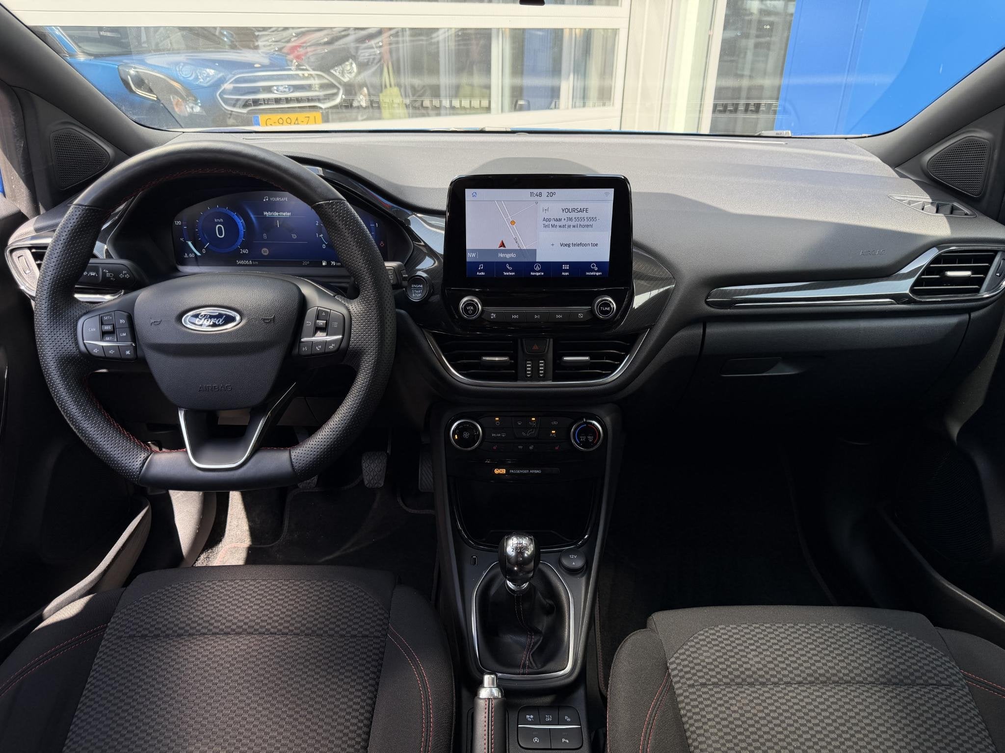 Ford Puma 1.0 EcoBoost Hybrid ST-Line, Auto's, Ford, Voorwielaandrijving, 12 maanden, Euro 6, Blauw