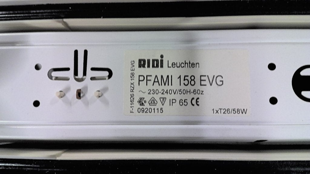 TL armaturen, Ophalen, Gebruikt, Minder dan 50 watt, Armatuur
