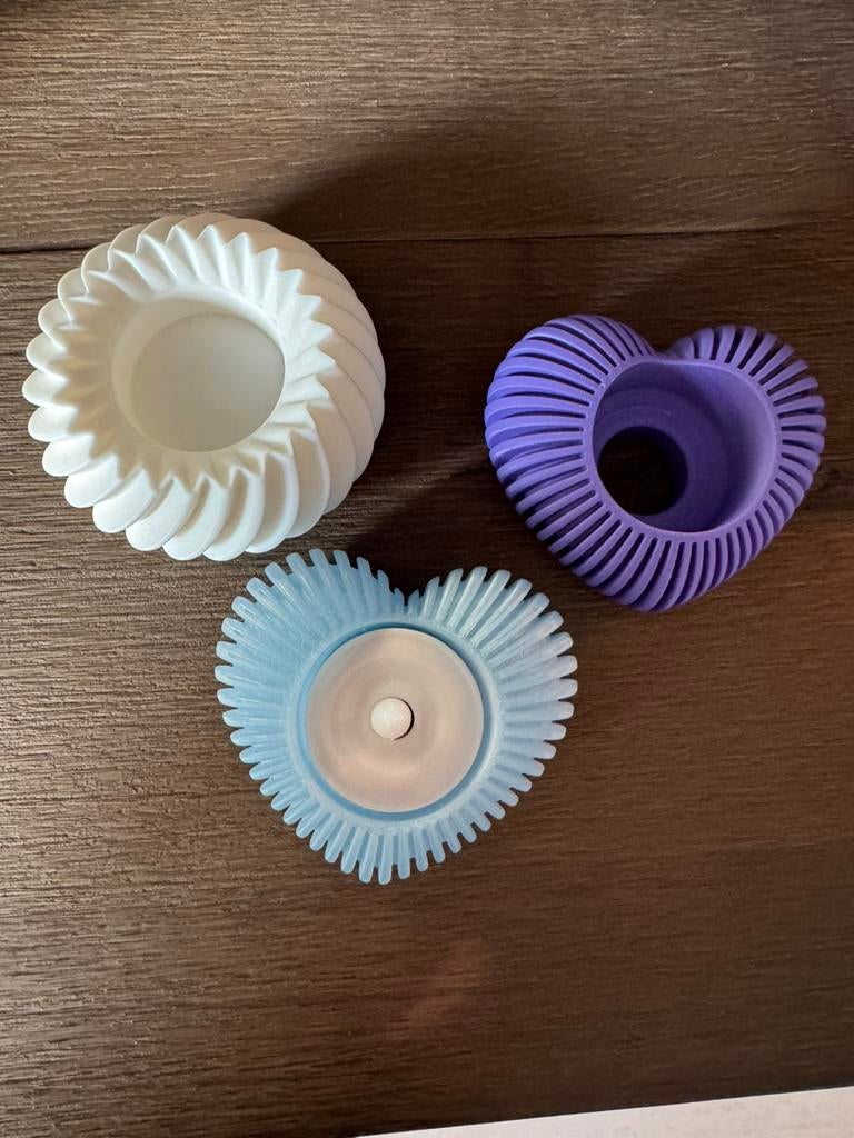 Waxinelicht houder, Ophalen of Verzenden, Nieuw, Overige materialen, Minder dan 25 cm