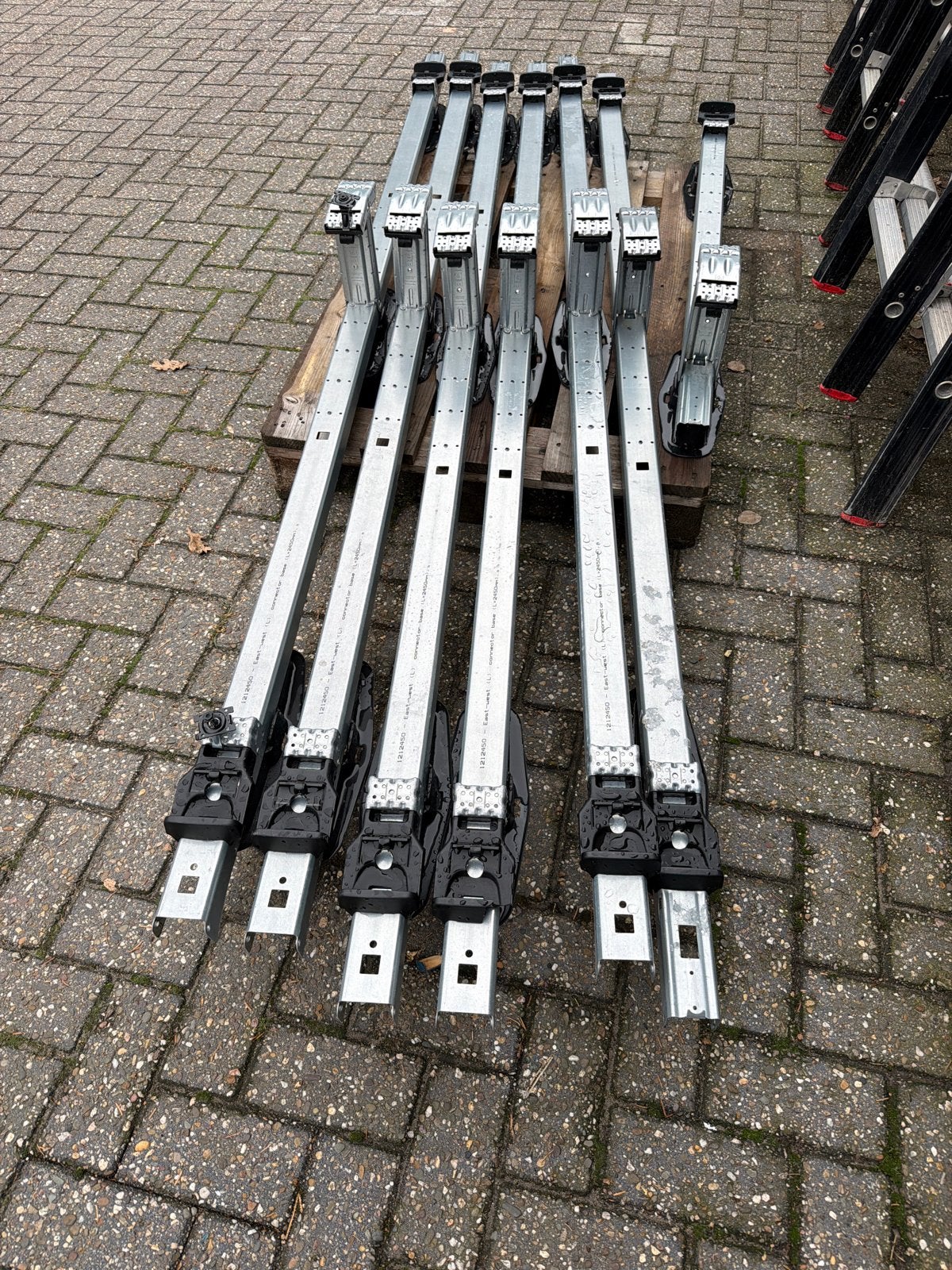 Onderconstructie voor 11 zonnepanelen, Ophalen of Verzenden, Gebruikt