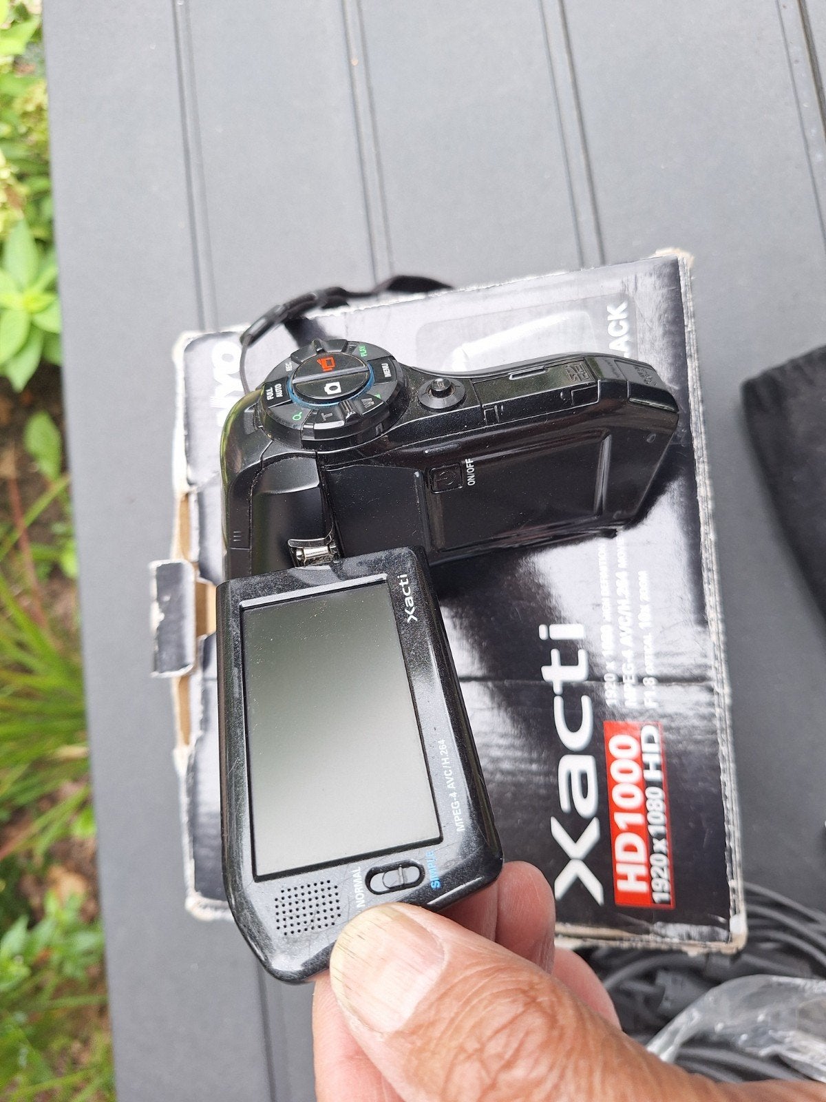 Sanyo Xacti HD1000 Full HD Camcorder 8met accessoires, Overige merken, Full HD, Gebruikt, Ophalen of Verzenden