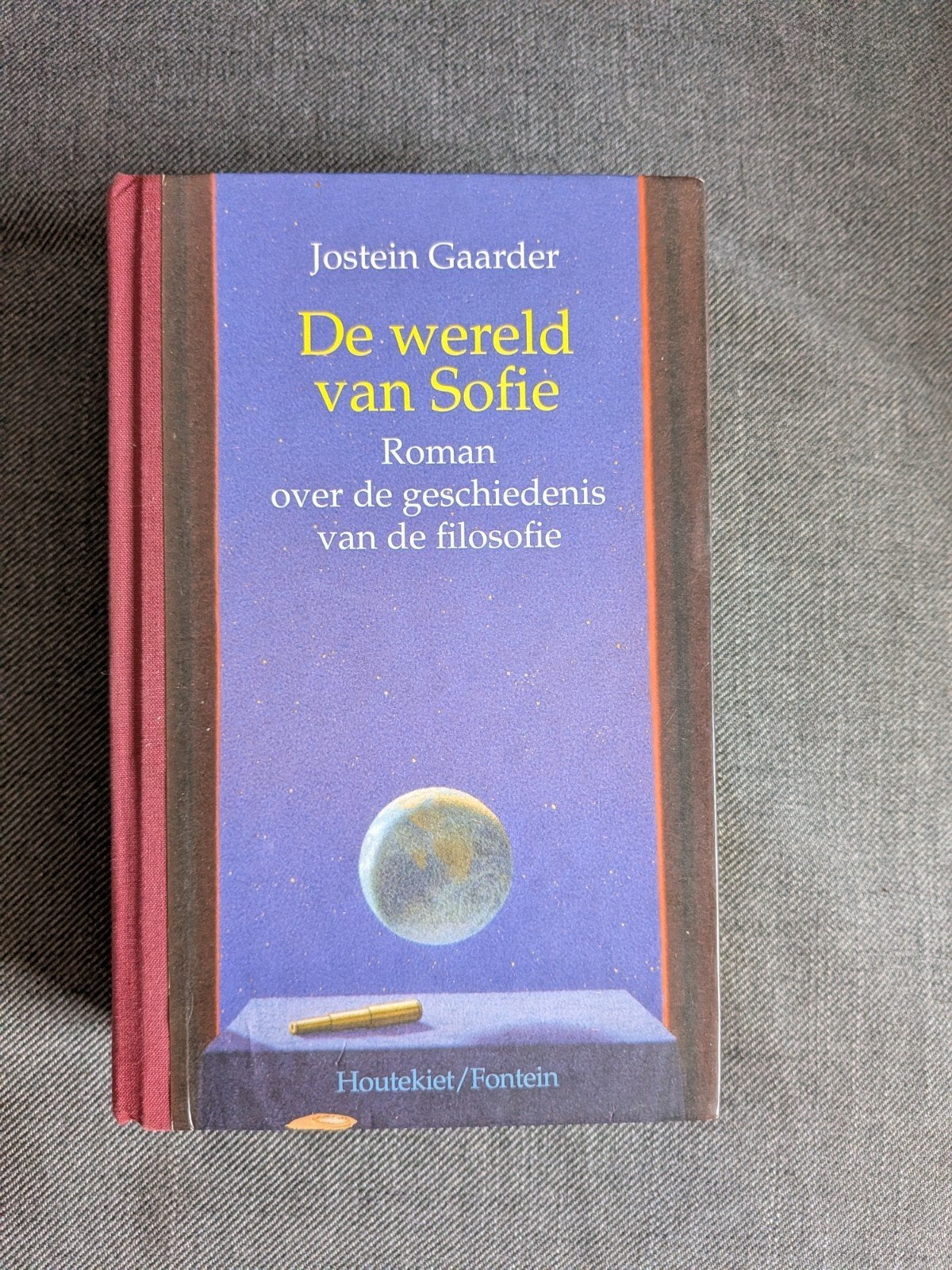 De wereld van Sofie - Jostein Gaarder, Ophalen of Verzenden, Gelezen, Wijsbegeerte of Ethiek, Jostein Gaarder