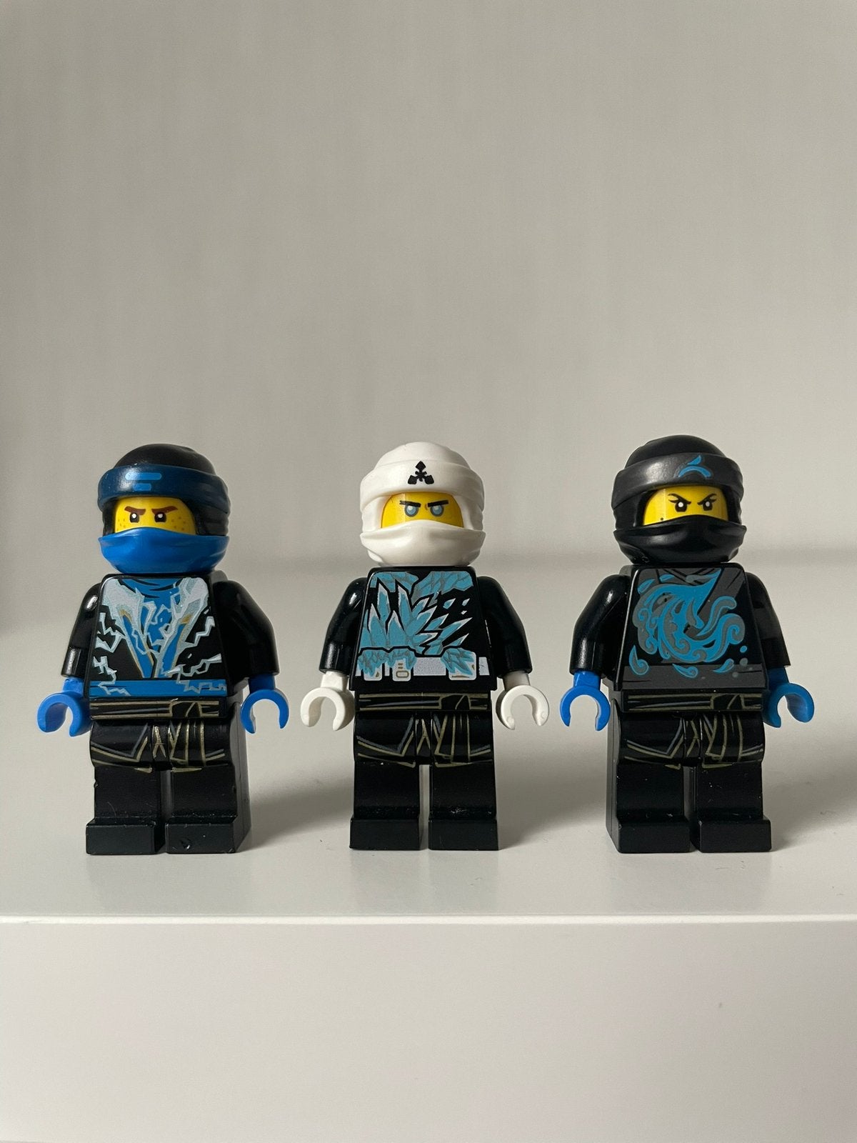 Lego Ninjago Spinjitzu Master Jay, Zane & Nya, Ophalen, Lego, Zo goed als nieuw, Minifiguur