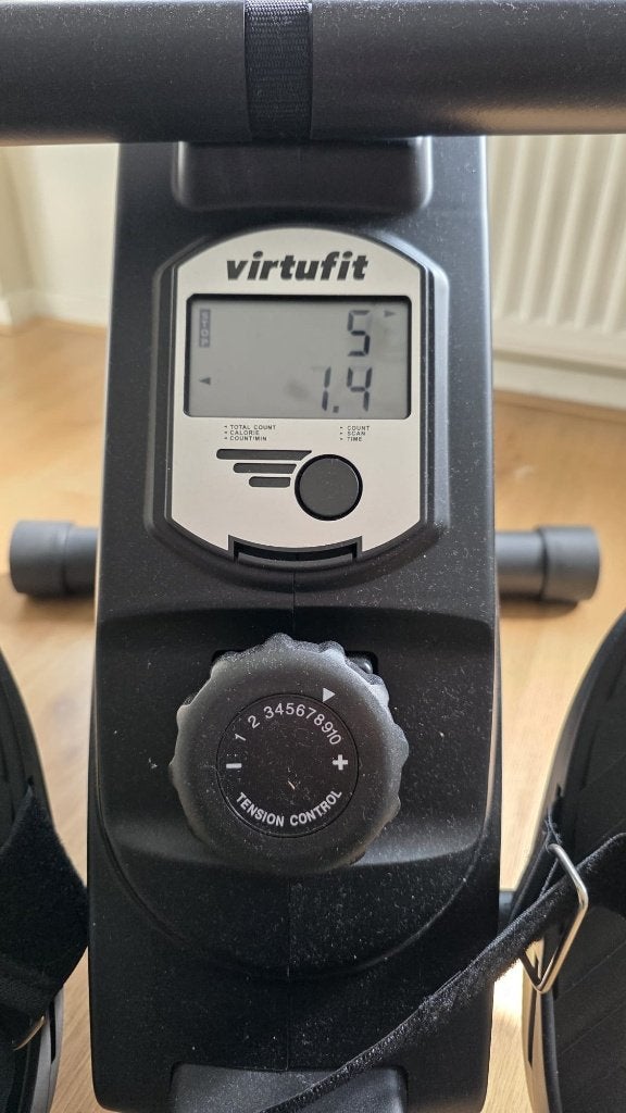 VirtuFit Row 450 roeimachine – Zo goed als nieuw!, Ophalen, Zo goed als nieuw, Roeitrainer, Benen