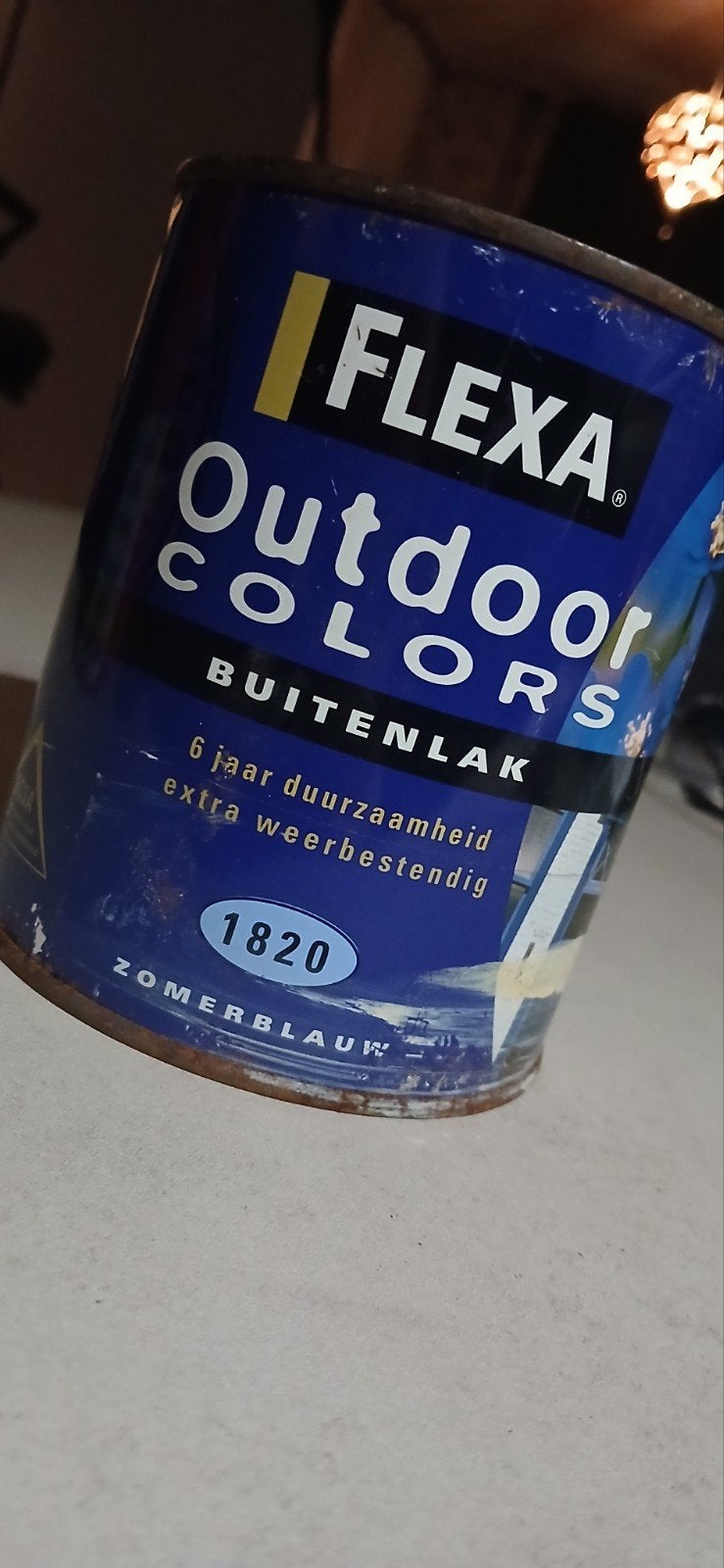 Flexa Zomerblauw 0,75 L, Blauw, Nieuw, Ophalen of Verzenden, Lak