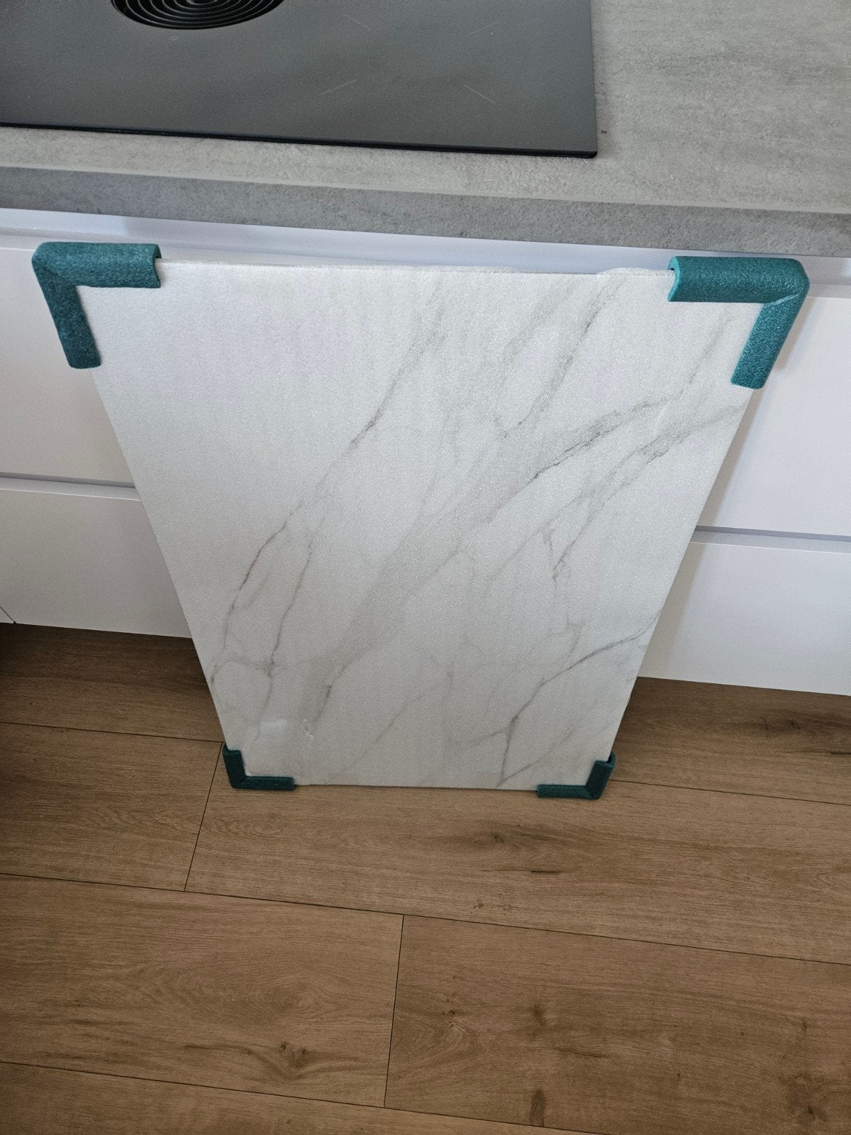 Spatscherm keuken - Marmer 90 x 60 cm (nieuw in verpakking), Huis en Inrichting, Ophalen, Nieuw