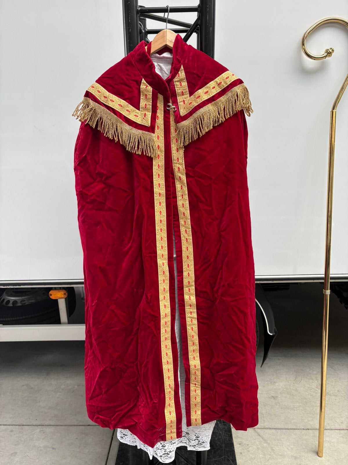 Sinterklaas kostuum compleet, Verzenden, Zo goed als nieuw