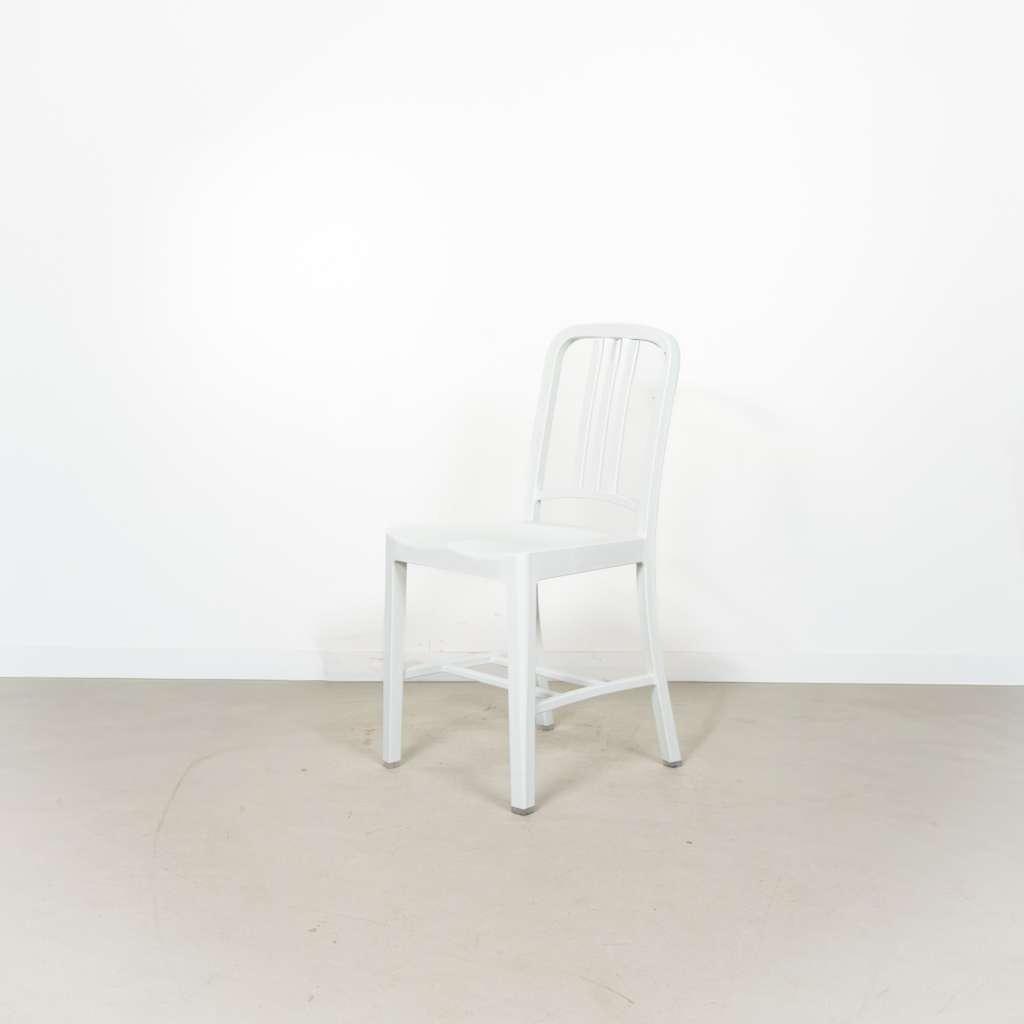 29x Emeco 111 Navy Stoel Wit Kunststof, Niet ingevuld, Kunststof, Gebruikt, Wit