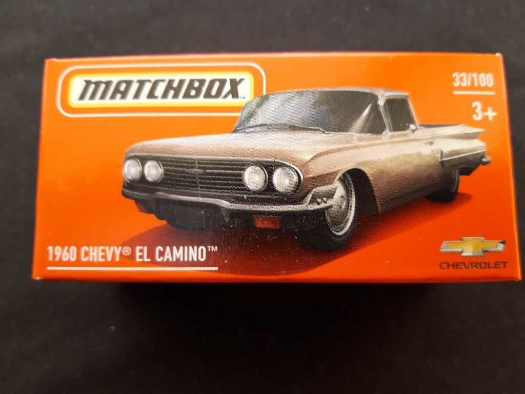 Matchbox Chevrolet El Camino 1960 – 70 Y ann, Ophalen of Verzenden, Zo goed als nieuw, Auto
