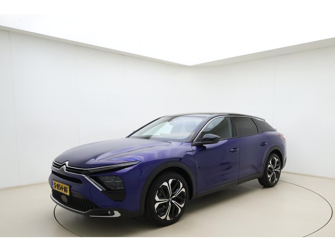 Citroën C5 X 1.2 PureTech Business Plus Automaat | Lederen, 745 kg, Gebruikt, 1199 cc, Automatische klimaatregeling
