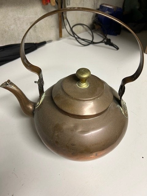 koperen ketel, Ophalen, Koper