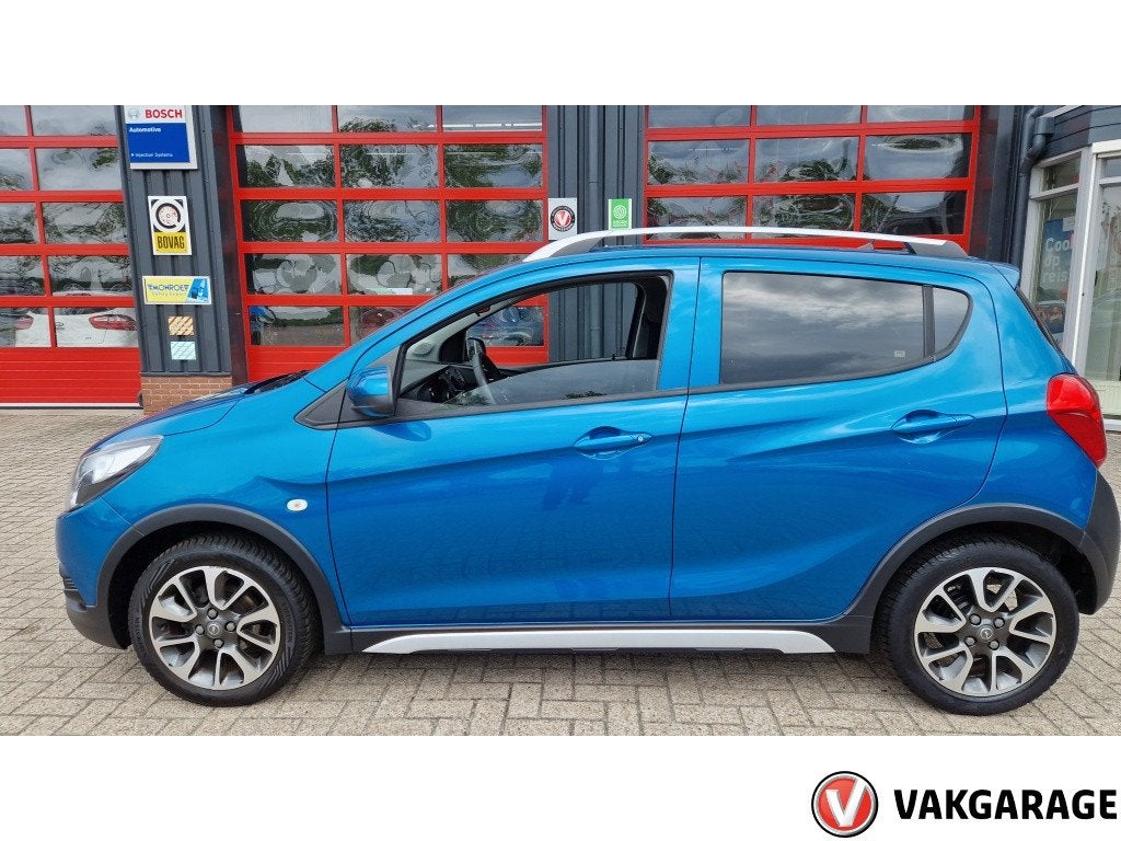 Opel KARL 1.0 Rocks Onl. Ed. (bj 2019), Auto's, 839 kg, Euro 6, Blauw, Origineel Nederlands