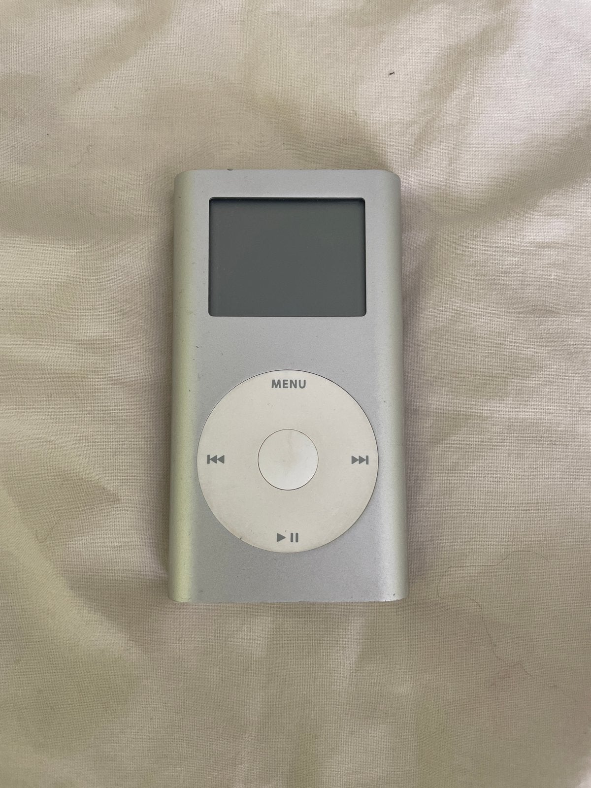 Apple iPod Mini 2e generatie 4GB met clip, Gebruikt, Verzenden, Nano, Zilver