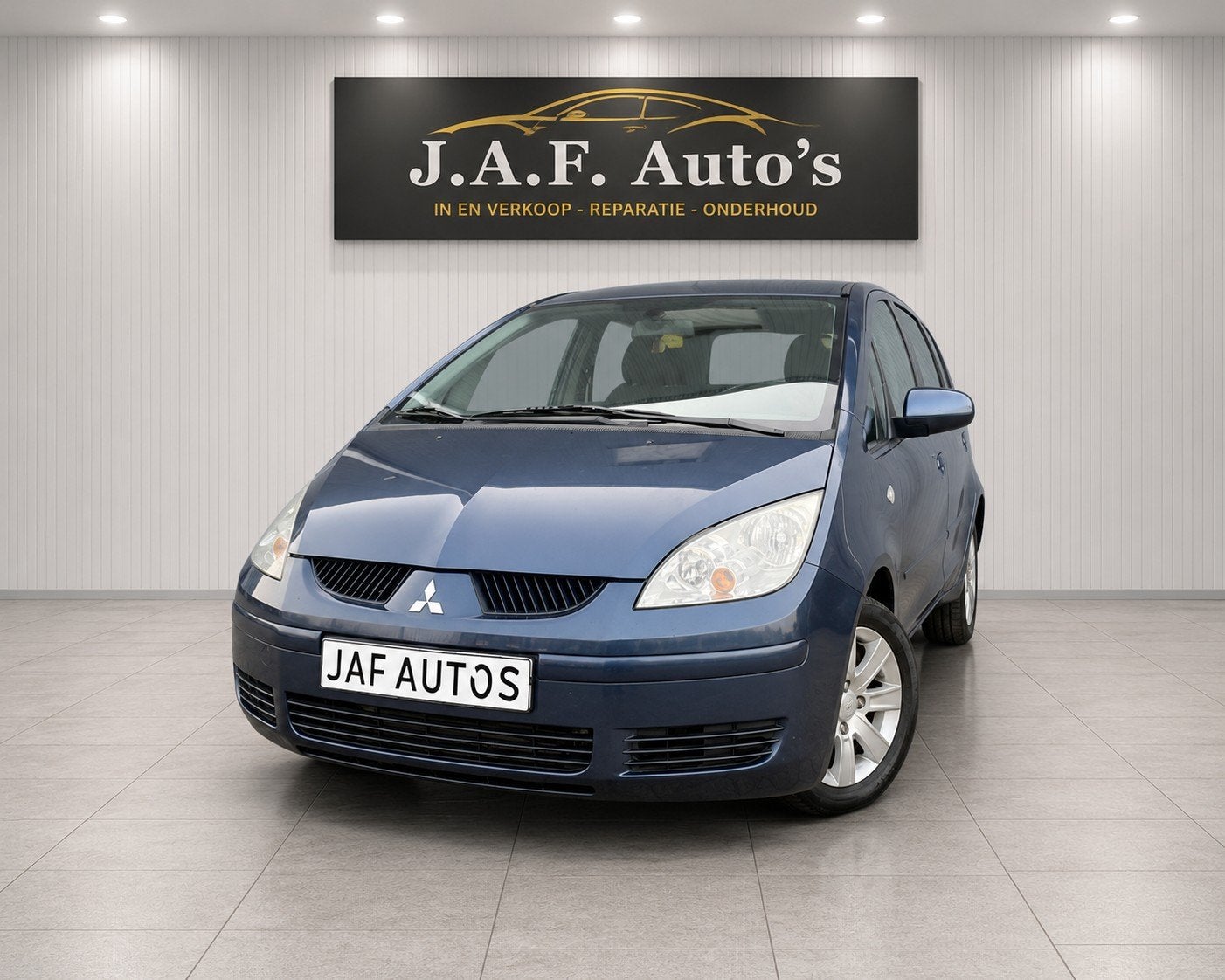 Mitsubishi Colt 1.3 Airco 5drs zuinig nw apk!!, 31 €/maand, Blauw, Colt, Origineel Nederlands