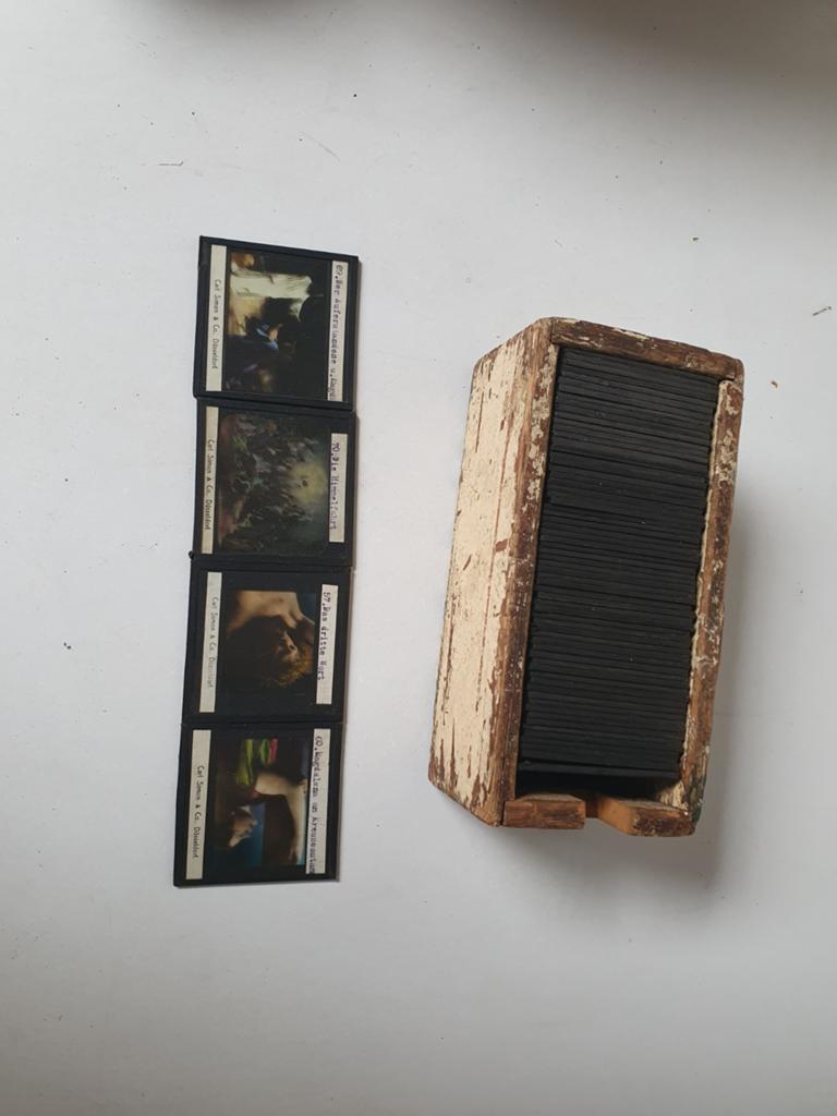 Antieke foto positieven / negatieven, Verzamelen, Foto's en Prenten, Ophalen of Verzenden, Voor 1940, Zo goed als nieuw