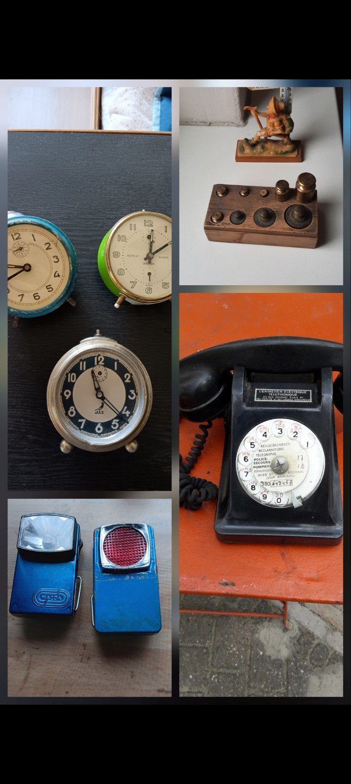 telefoons, wekkers en zaklampen, Antiek en Kunst, Ophalen of Verzenden