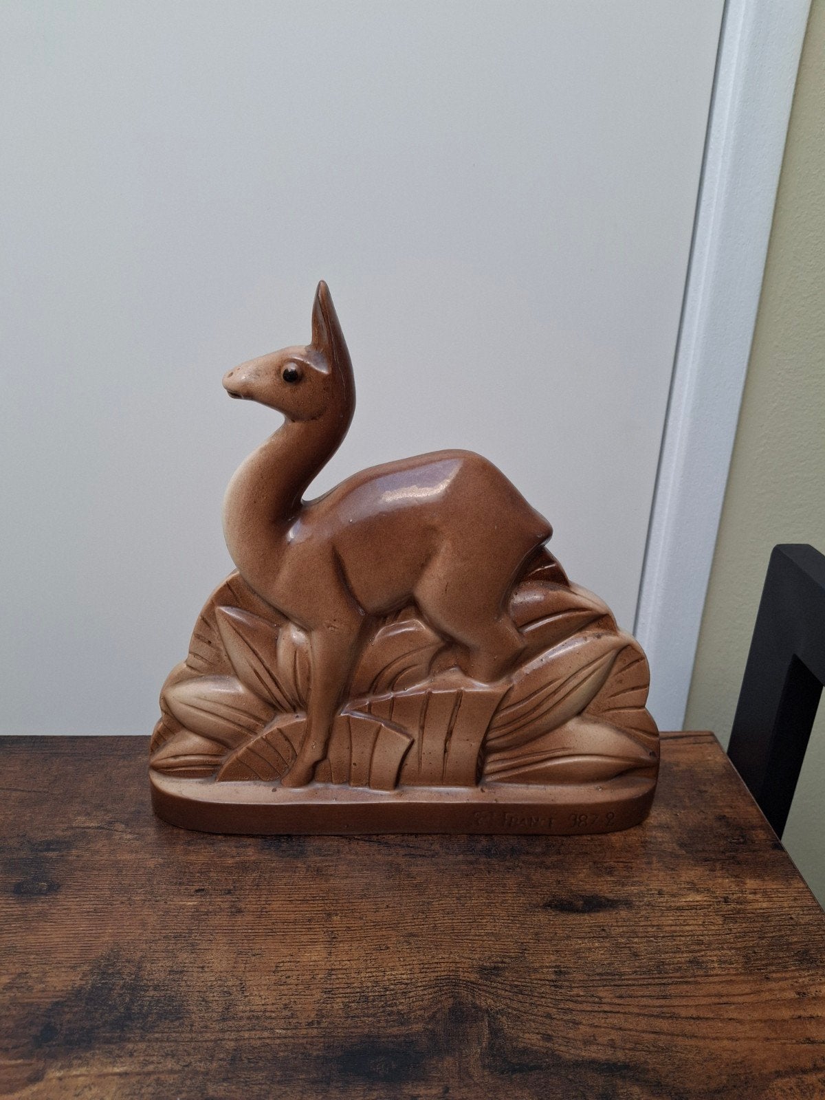 St Clement Frans Art Deco Hert hertje Beeldje, Antiek en Kunst, Ophalen of Verzenden