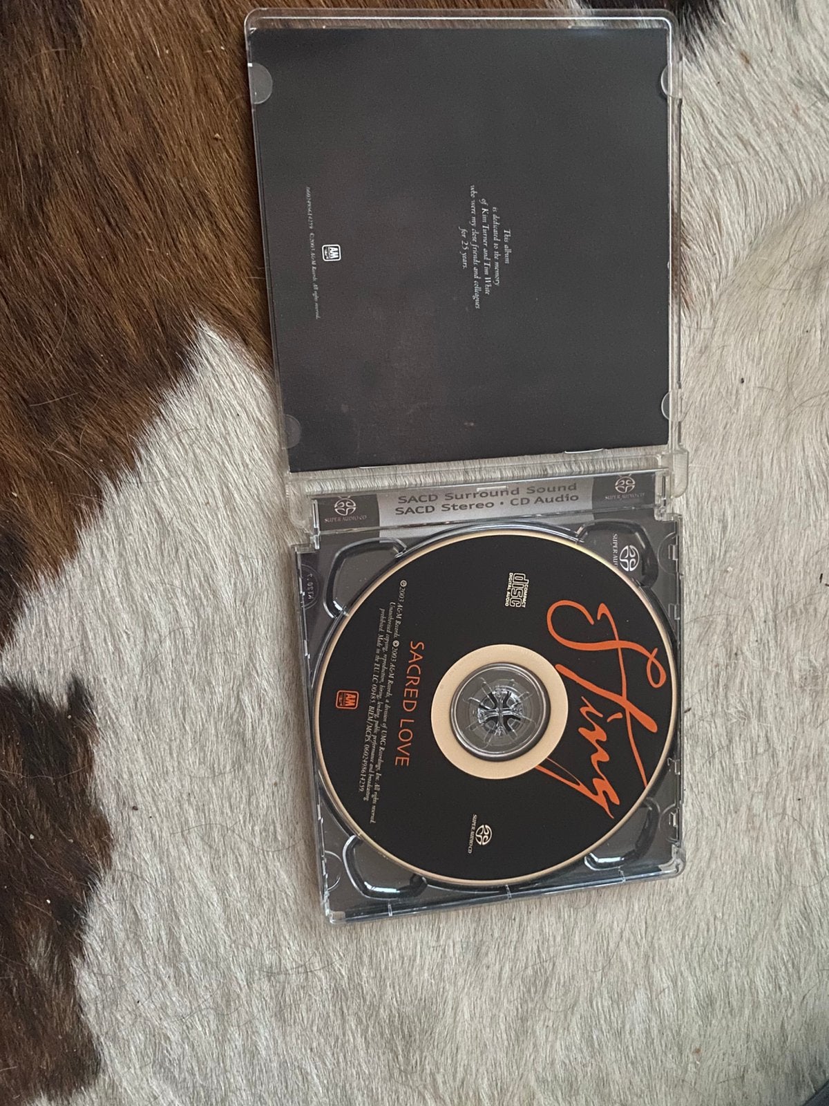 SACD sting, Ophalen of Verzenden, Zo goed als nieuw