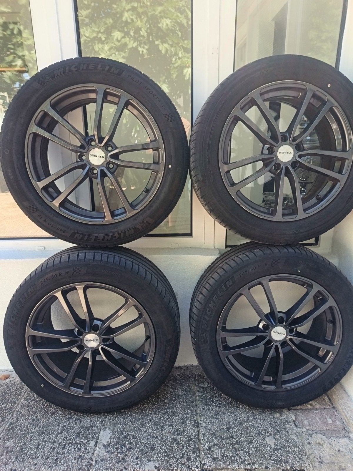 Velgen monaco, Auto-onderdelen, Banden en Velgen, Ophalen, 19 inch, Zomerbanden