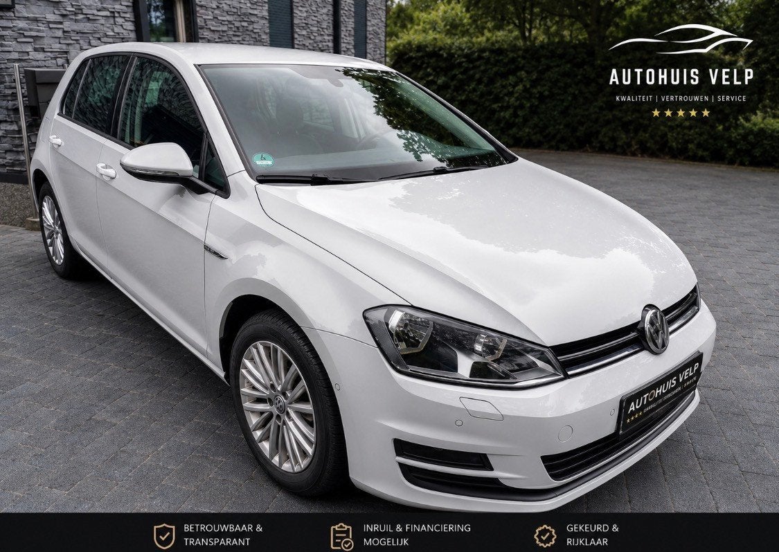 Volkswagen Golf 1.2 TSI CUP Edition, Gebruikt, Zwart, Wit, Origineel Nederlands