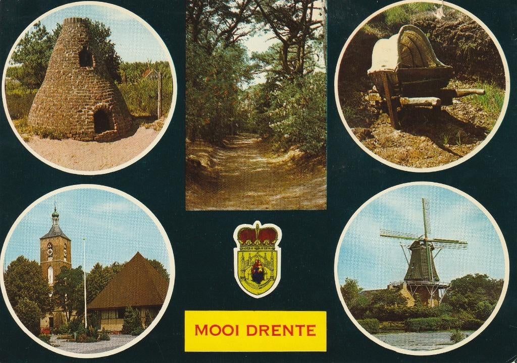 Ansichtkaart Mooi Drente, Ophalen of Verzenden, 1960 tot 1980, Gelopen, Drenthe
