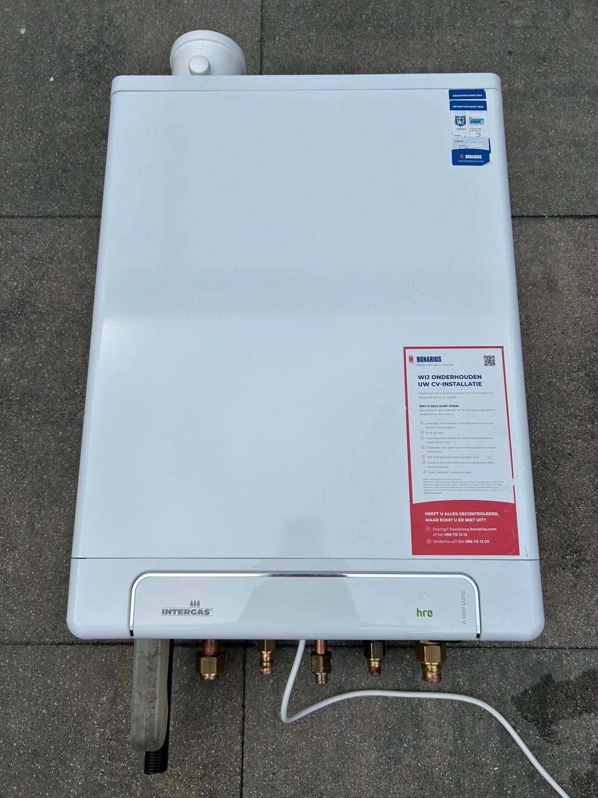 Cv Ketel Intergas Hre 24/18a (2024), Ophalen, Aardgas, Boiler, Minder dan 20 liter