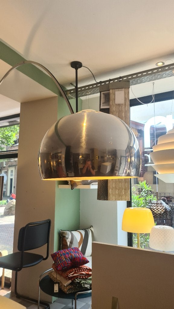 FLOS Arco Led vloerlamp, Ophalen, Zo goed als nieuw, Overige materialen, 150 tot 200 cm