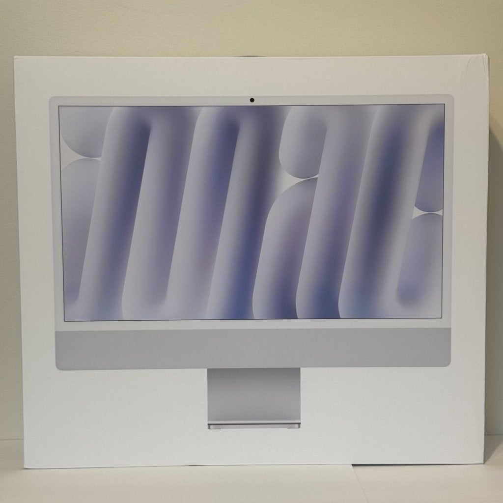 iMac 24" Silver M4 10C-CPU & 10C-GPU 32GB 512GB Trackpad, 32 GB, SSD, IMac, Nieuw