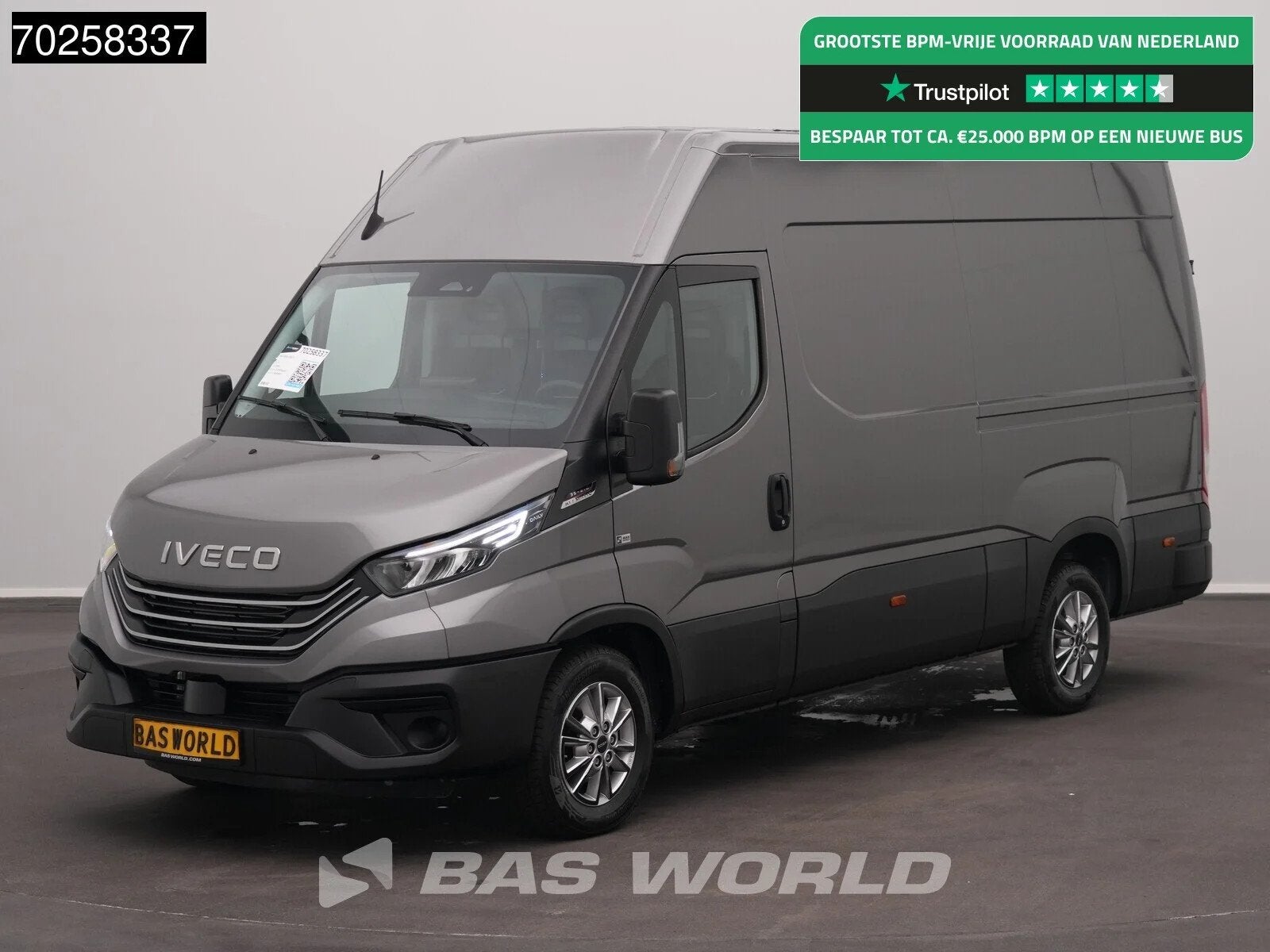 Iveco Daily 35S21 BPM VRIJ! 3.0L Automaat 210PK L2H2 2025-Mo, Automaat, Stof, Euro 6, 4 cilinders