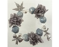 Handgemaakte Armband met Kralen en Bedels, Sieraden, Tassen en Uiterlijk, Overige materialen, Overige kleuren, Nieuw, Ophalen of Verzenden