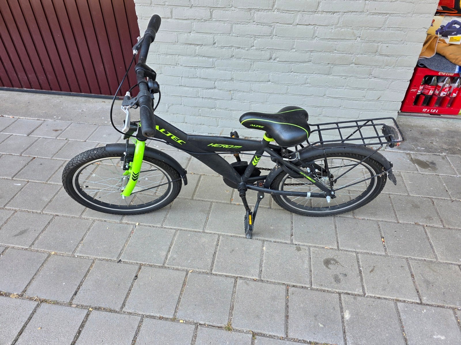 Altec Hero Kinderfiets 20 inch - Zo goed als nieuw, 20 inch of meer, Altec, Velgrem, Ophalen of Verzenden