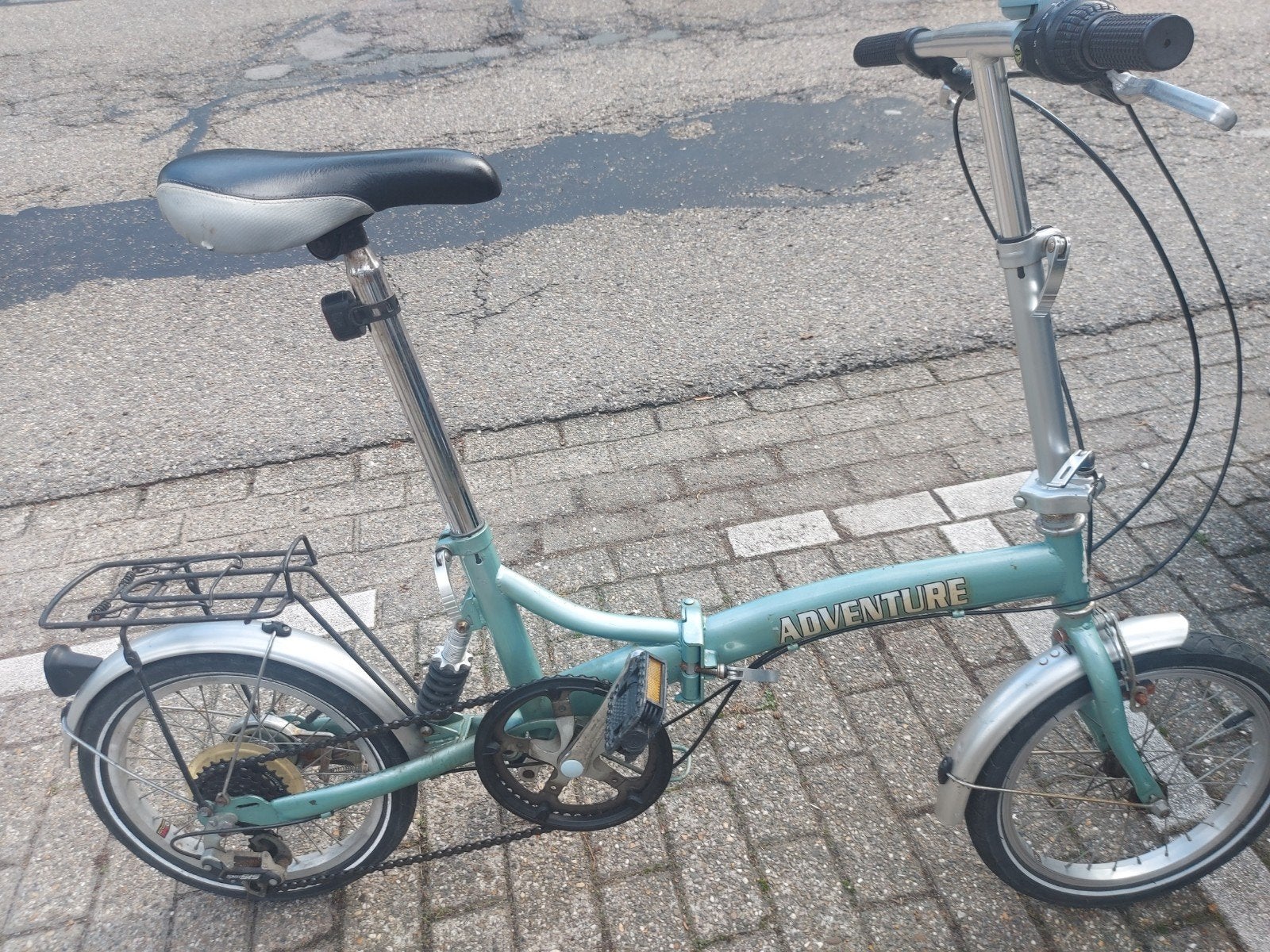 vouwfiets 6 versnel, Ophalen, Velgrem, 16 tot 18 inch, Zo goed als nieuw