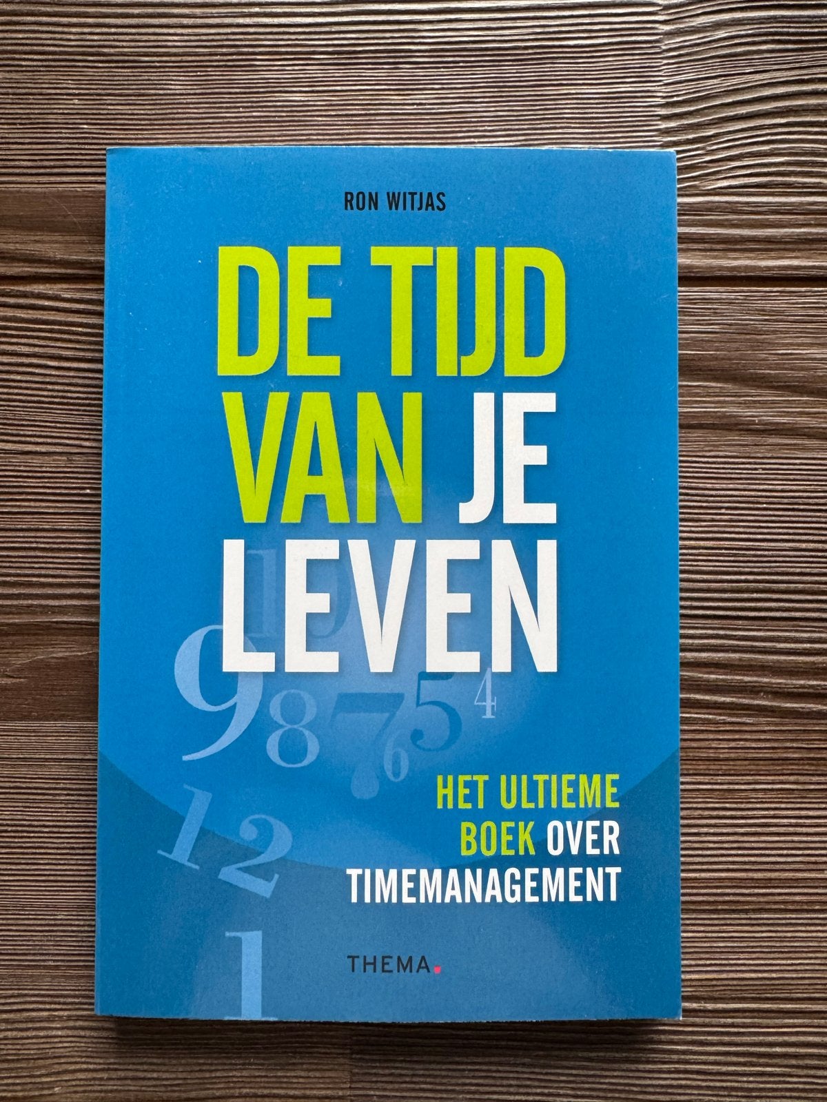 Ron Witjas - De tijd van je leven, Ron Witjas, Sociale wetenschap, Nieuw, Ophalen of Verzenden