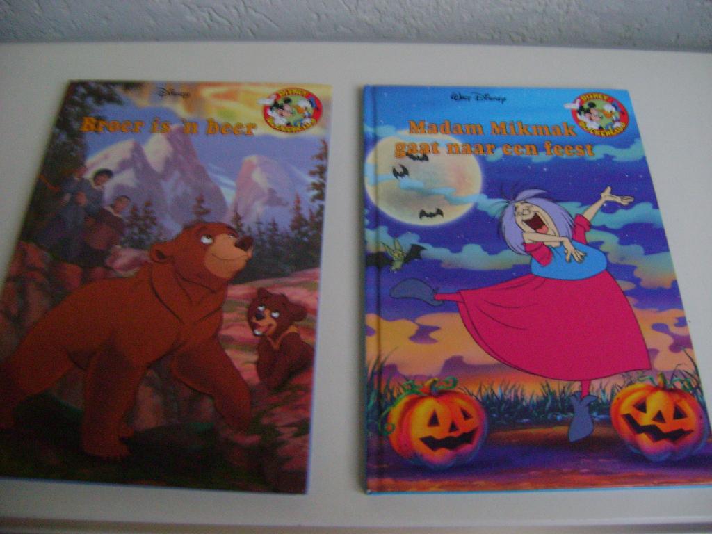 2 disney boekjes madame mik mak en broer beer, Boeken, Ophalen of Verzenden, Zo goed als nieuw, Disney, Sprookjes