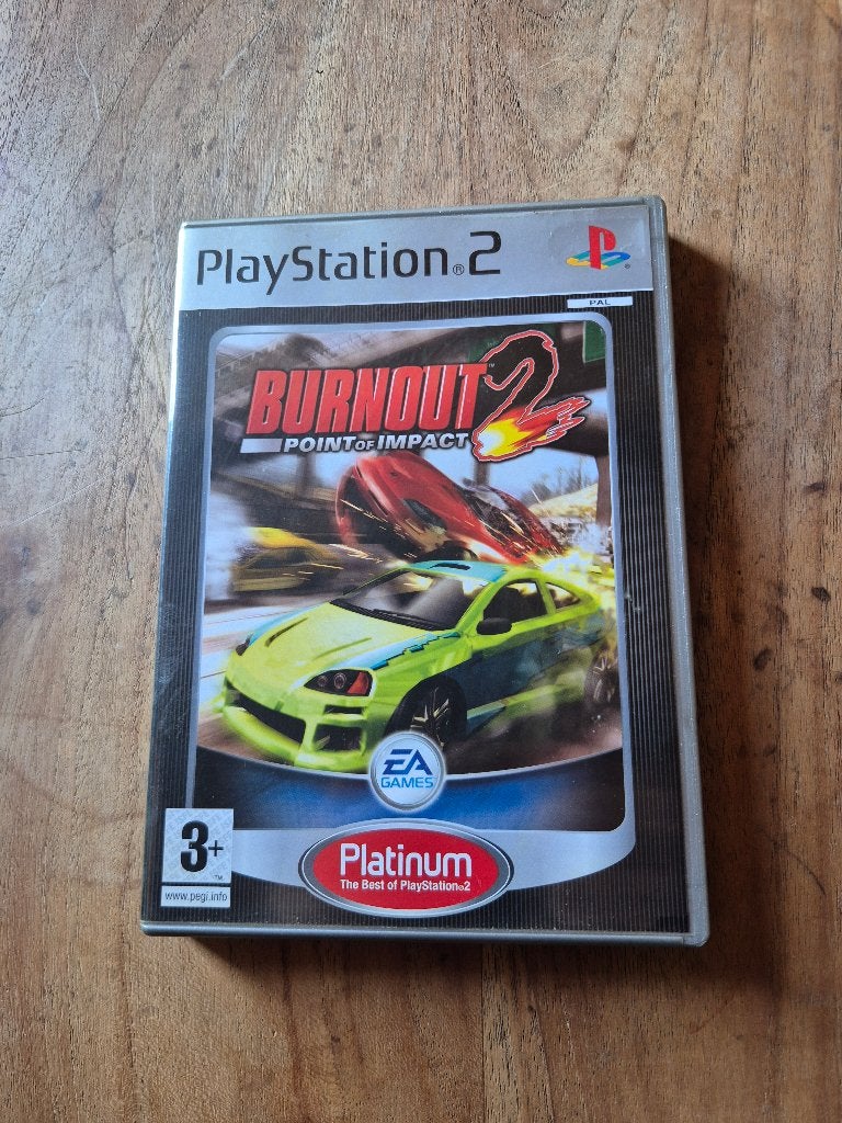 Burnout 2: Point Of Impact (Platinum) - PlayStation 2, 1 speler, Racen en Vliegen, Ophalen of Verzenden, Zo goed als nieuw