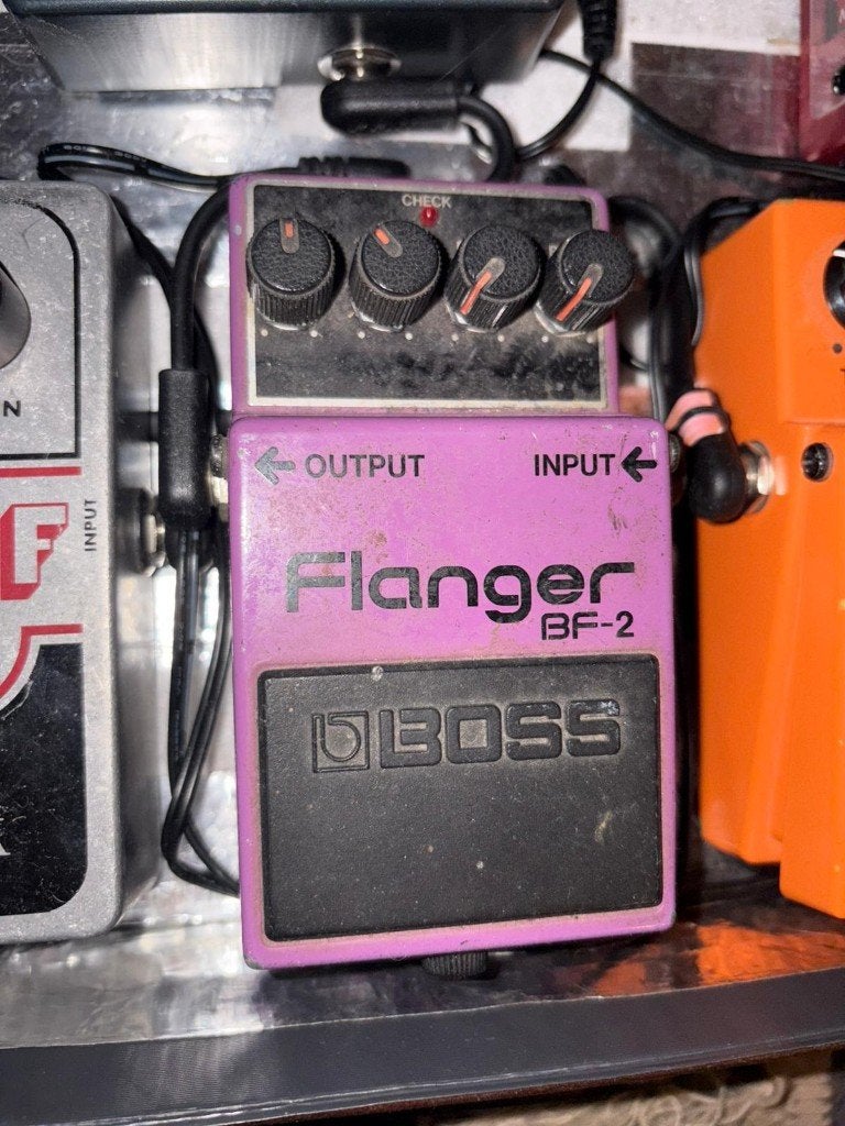 Boss bf-2 flanger effectpedaal gitaar bf2, Ophalen of Verzenden, Zo goed als nieuw, Overige typen
