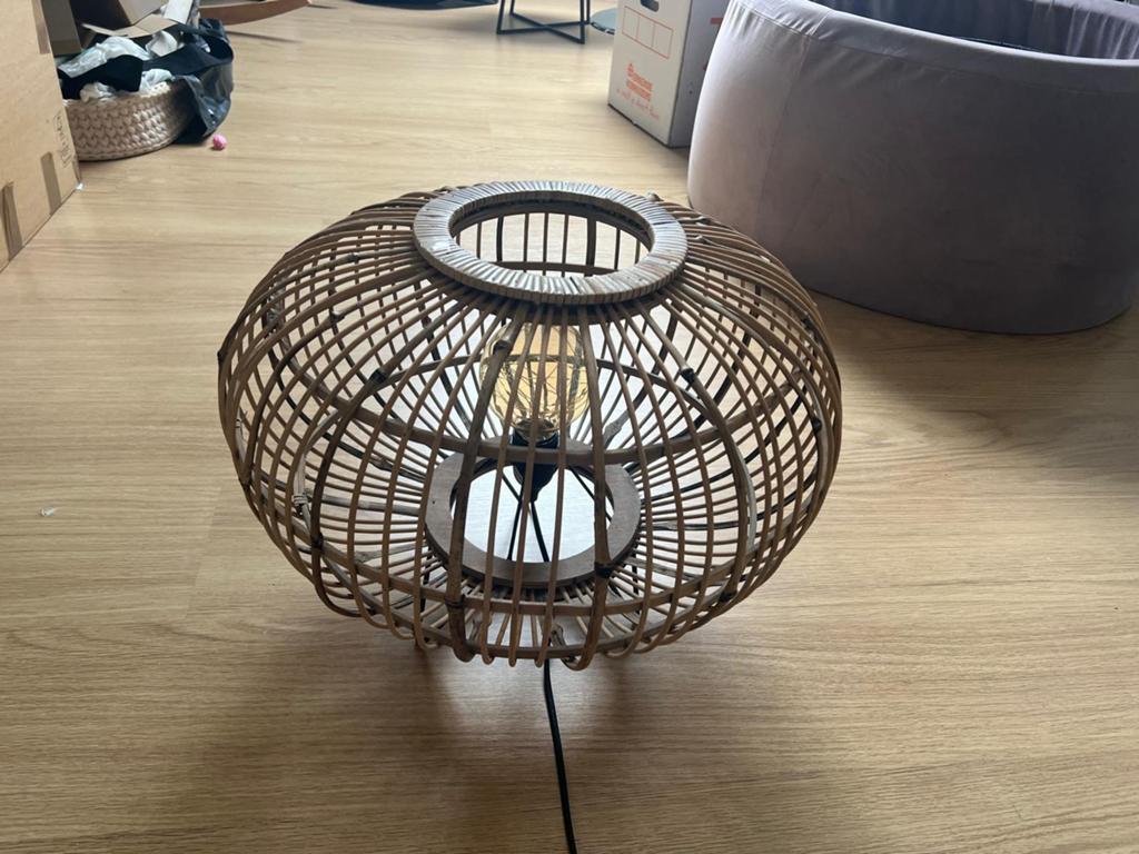 Vloer lamp, Ophalen, Gebruikt, Kunststof, Minder dan 50 cm