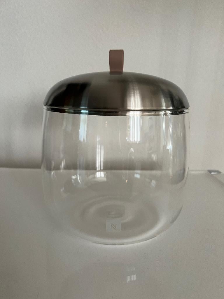 Nespresso capsulehouder, Huis en Inrichting, Ophalen of Verzenden, Zo goed als nieuw, Voorraadpot, Metaal