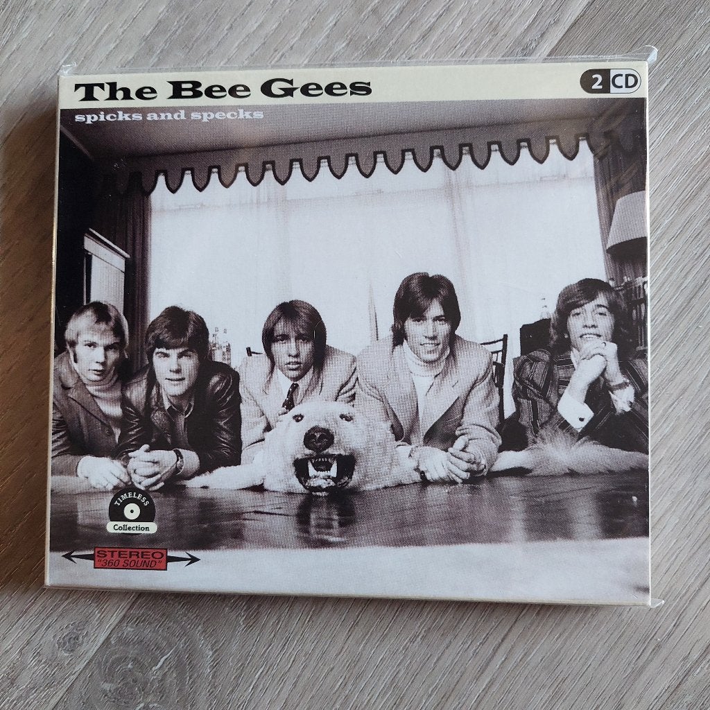 2CD / Bee Gees / Spicks And Specks, Pop, Inclusief boekje, Ophalen of Verzenden, Verzamelalbum