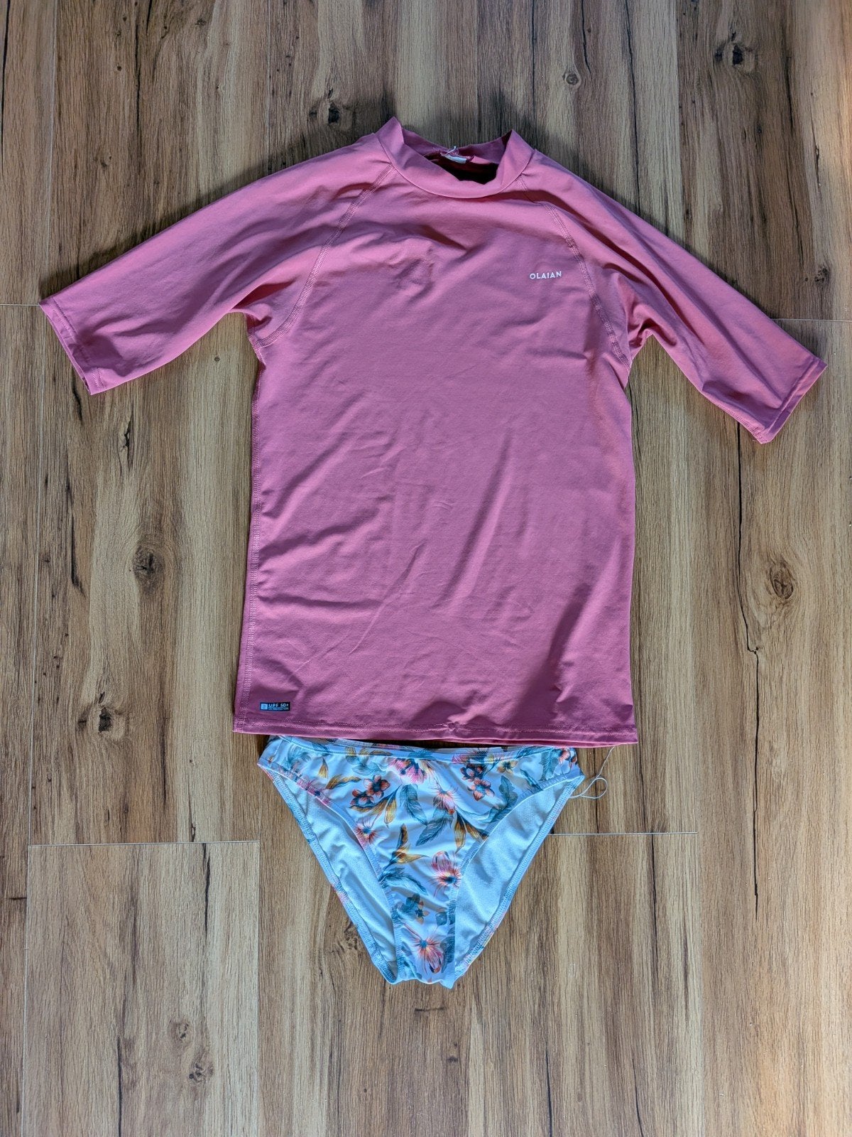 Decathlon Dames Zwemset, Overige typen, Ophalen of Verzenden, Zo goed als nieuw, Roze