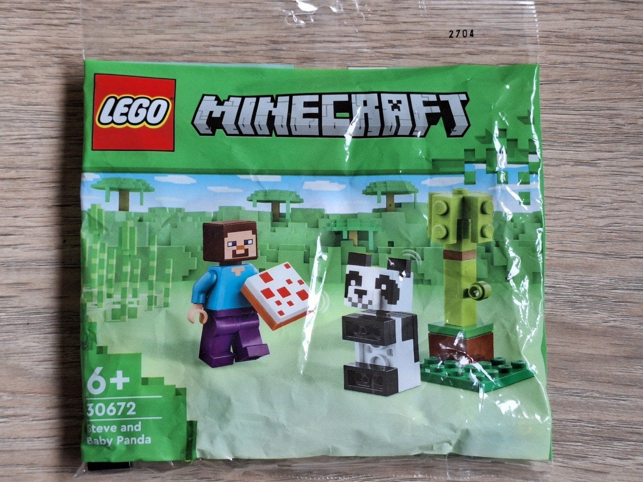 Lego Minecraft 30672
Steve and Baby Panda
NIEUW, Ophalen of Verzenden, Nieuw