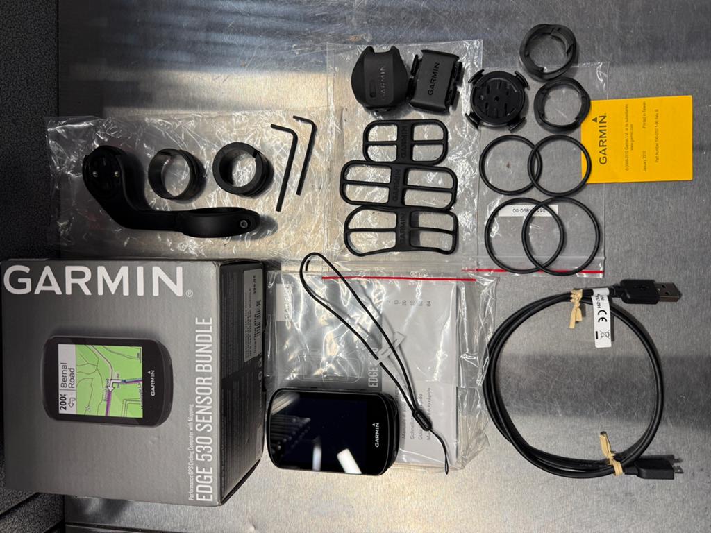 Garmin Edge 530 sensor bundle, Ophalen of Verzenden, Draadloos, Zo goed als nieuw